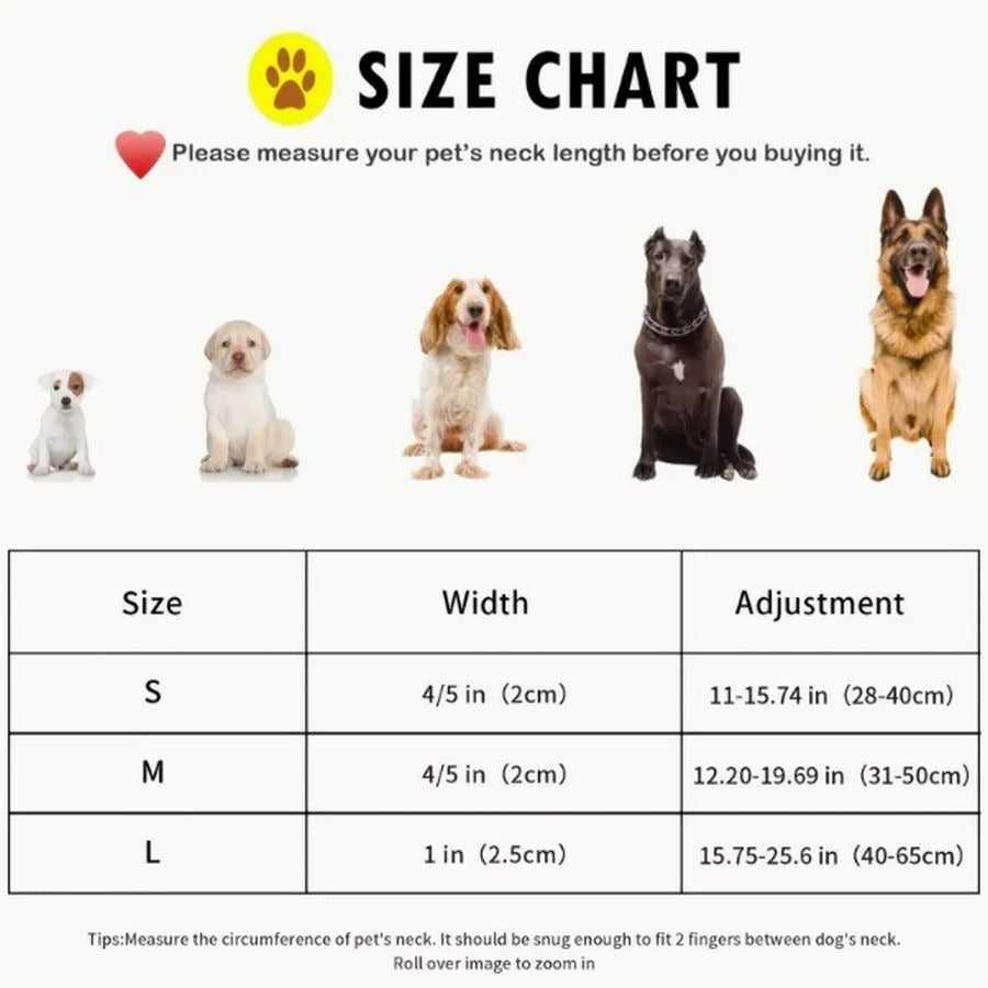 Serene Mountain Adjustable Quick Release D Ring Dog Collar Small Gift Packaged