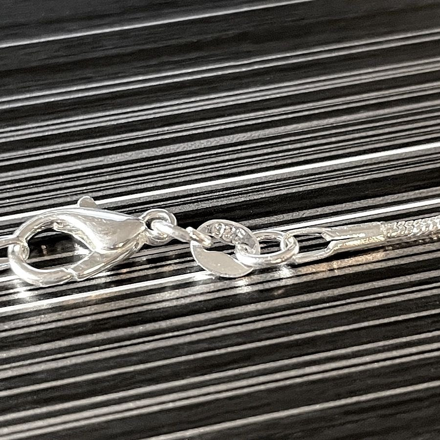 Giselle Simple Minimalist 925 Sterling Silver Snake Chain Necklace Gift Packaged